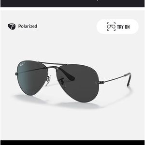 RAY BAN POLARIZED AVIATORS
